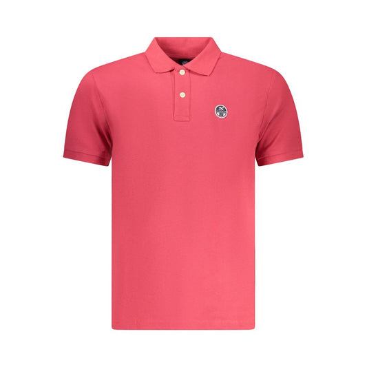 Polo Shirt en Coton Rouge North Sails