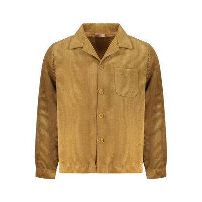 Rifle Marrone Polyester Herenoverhemd