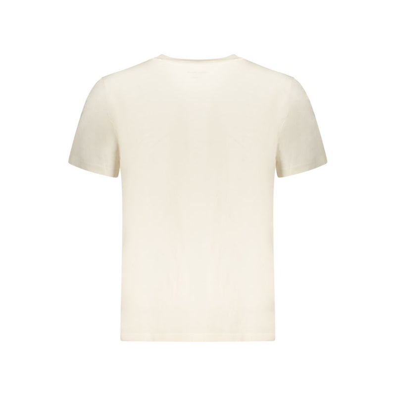 Pepe Jeans T-Shirt Beige en Coton pour Homme