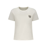 Pepe Jeans T-Shirt Femme Blanc en Coton - Style Durable
