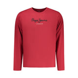 Pepe Jeans Rosso T-Shirt en Coton pour Homme