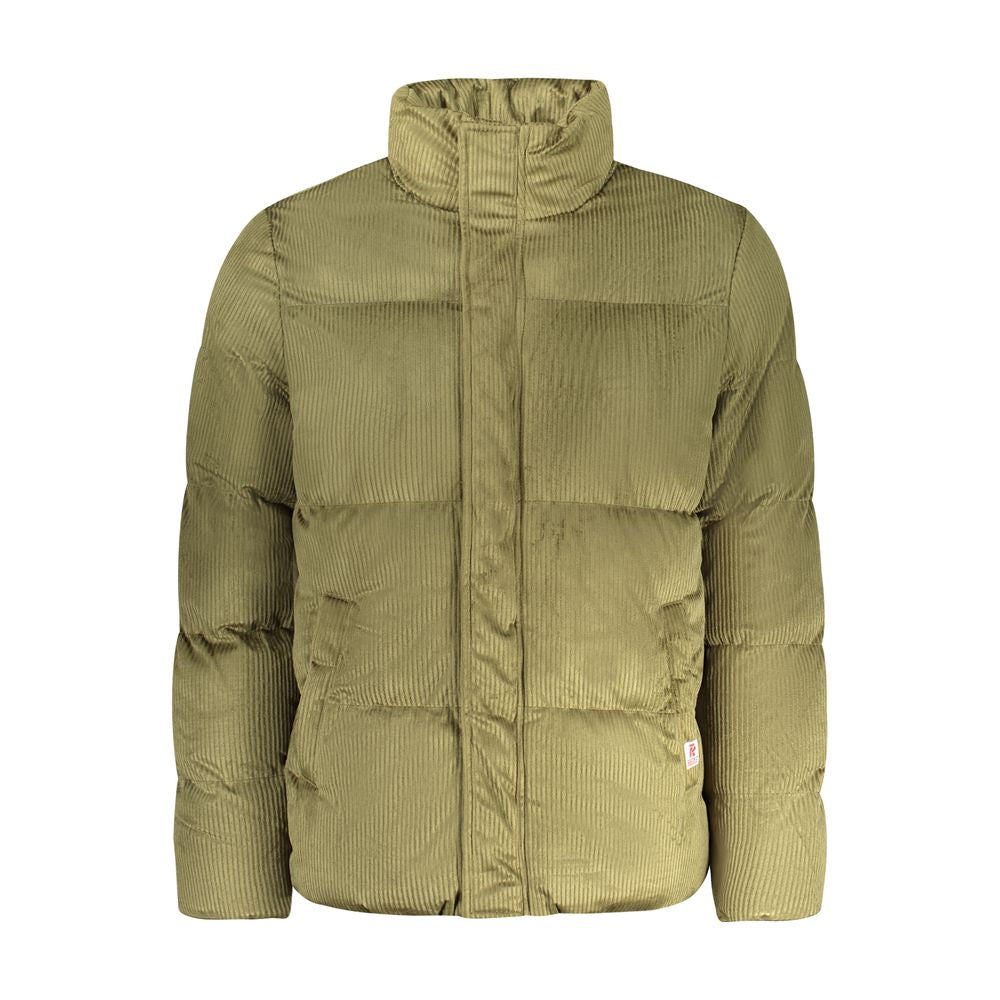Manteau en Polyester Vert Rifle