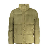 Manteau en Polyester Vert Rifle