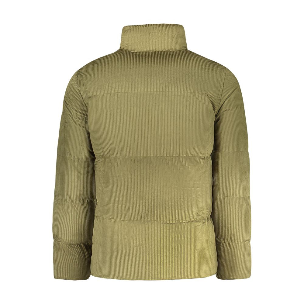 Manteau en Polyester Vert Rifle