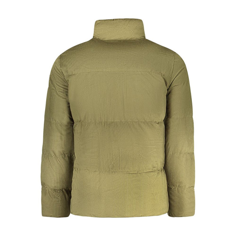 Manteau en Polyester Vert Rifle