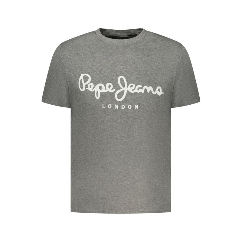 Pepe Jeans Grigio katoenen heren T-shirt