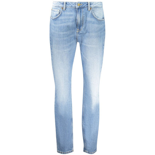 Jeans Tapered en Coton Bleu pour Femmes - Pepe Jeans