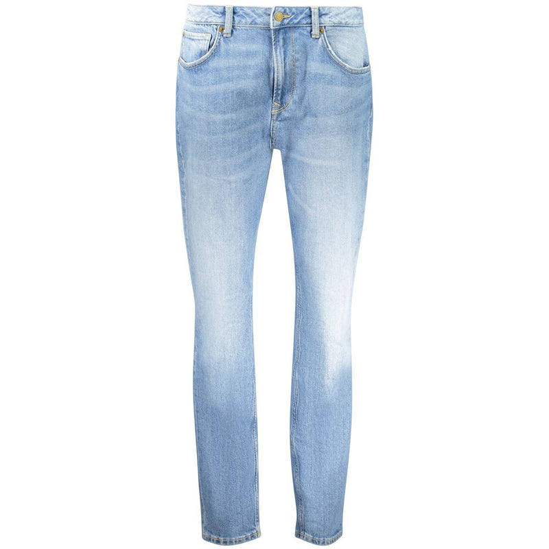 Jeans Tapered en Coton Bleu pour Femmes - Pepe Jeans