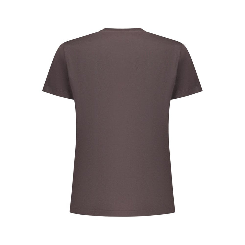 Pepe Jeans T-Shirt Femme Noir en Coton - Mode Durable