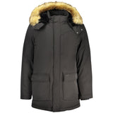 Veste en Polyester Noire Guess Jeans pour Homme