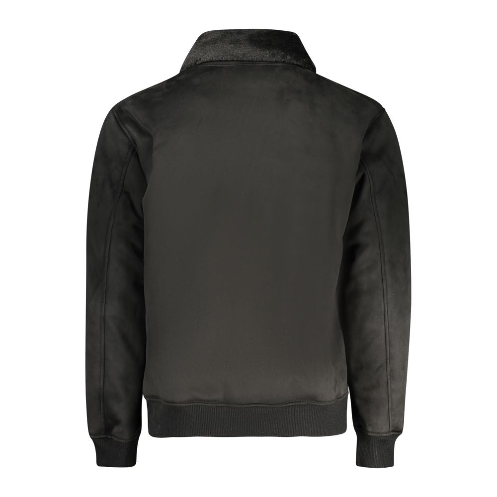 Guess Jeans Bomber Noir en Polyéthylène