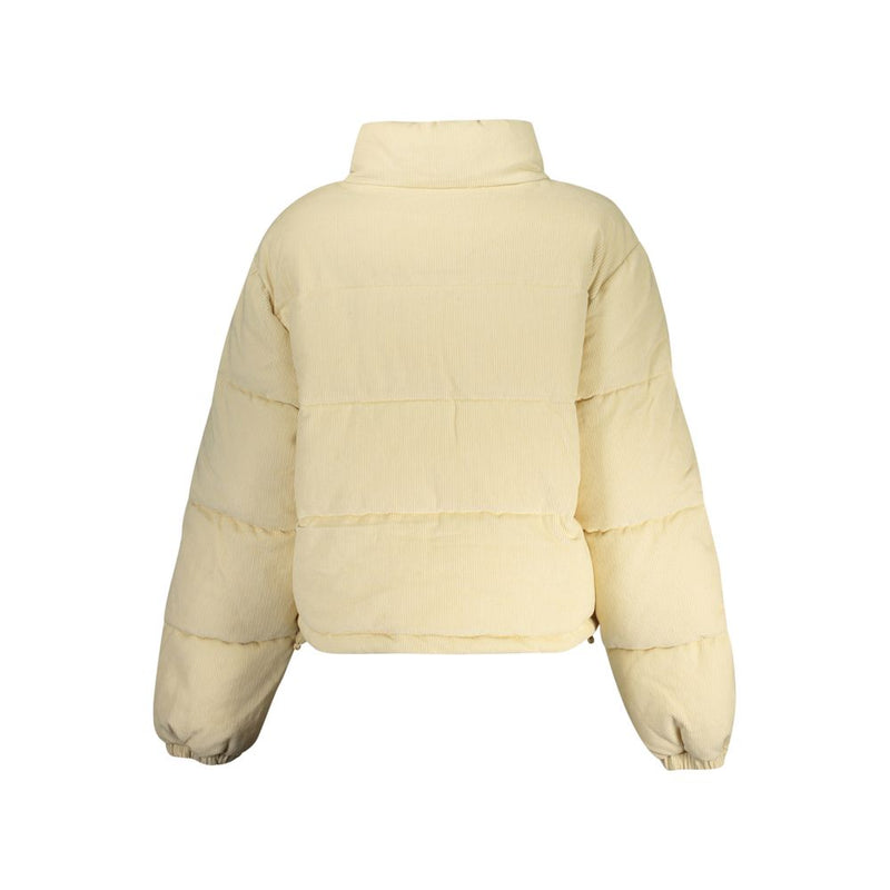 Veste Longue en Polyester Beige Guess Jeans