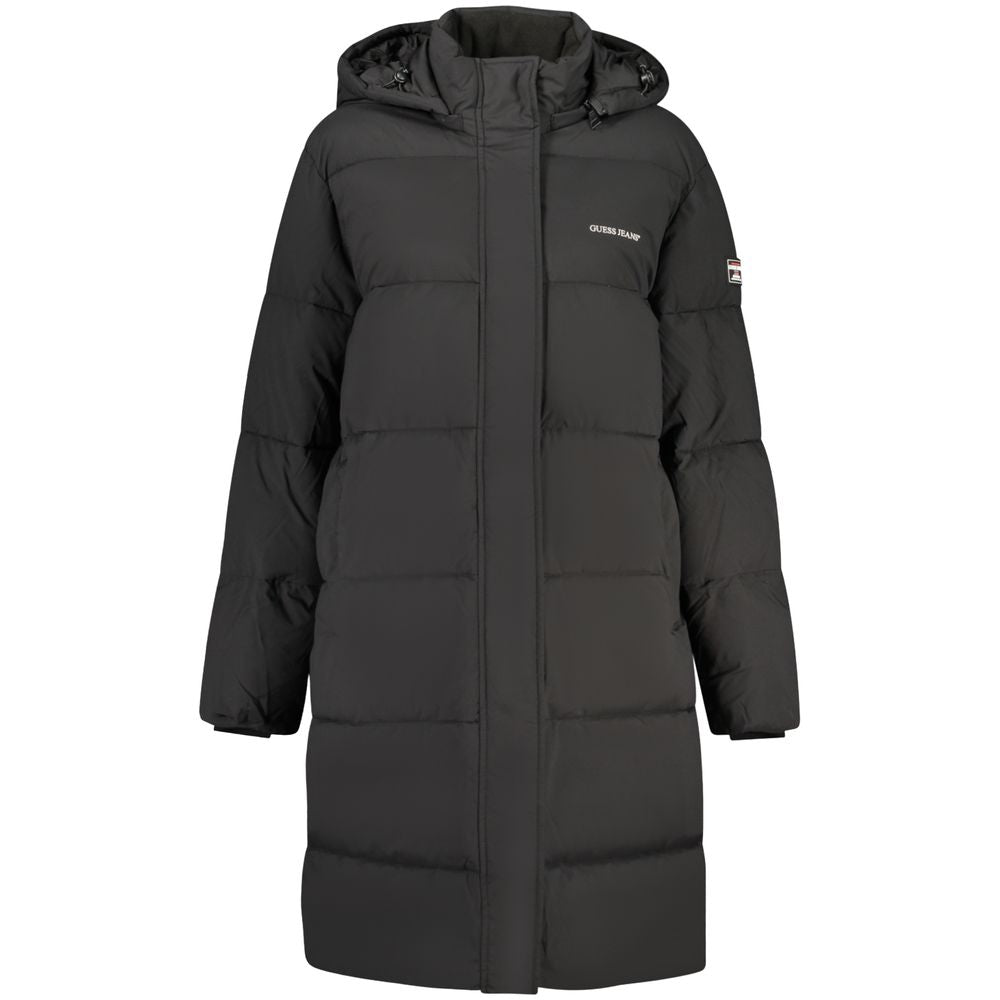 Veste Femme Guess Jeans en Polyester Noir