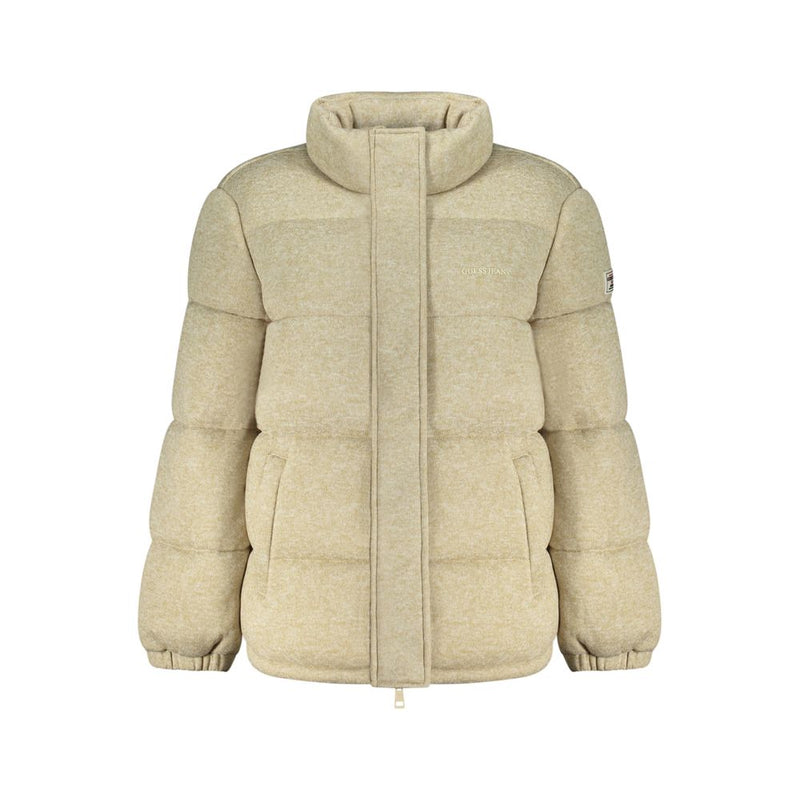 Manteau Beige en Polyester Guess Jeans - Élégant et Fonctionnel