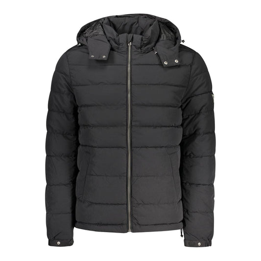 Guess Jeans Veste Longue en Polyamide Noire