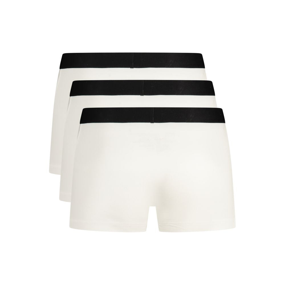 Hugo Boss Boxers en Coton Blanc - Confortables et Élégants