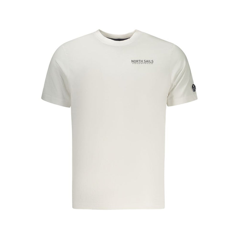 T-shirt en coton blanc North Sails pour hommes