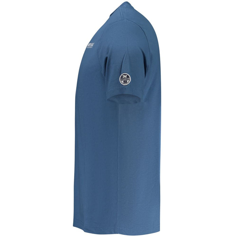 North Sails Blue Cotton Sportswear T-Shirt
