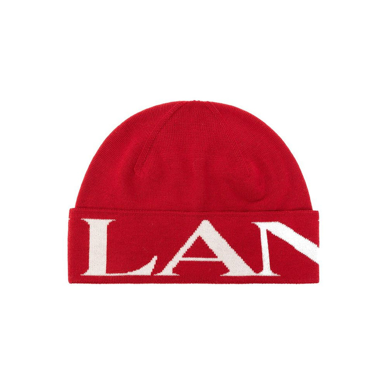Beanie en Laine Multicolore Lanvin - Accessoire de Luxe pour Femmes