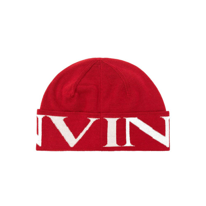 Beanie en Laine Multicolore Lanvin - Accessoire de Luxe pour Femmes