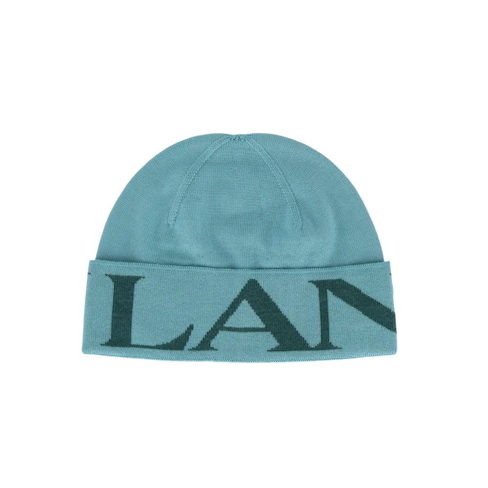 Bonnet Lanvin bicolore en laine vierge