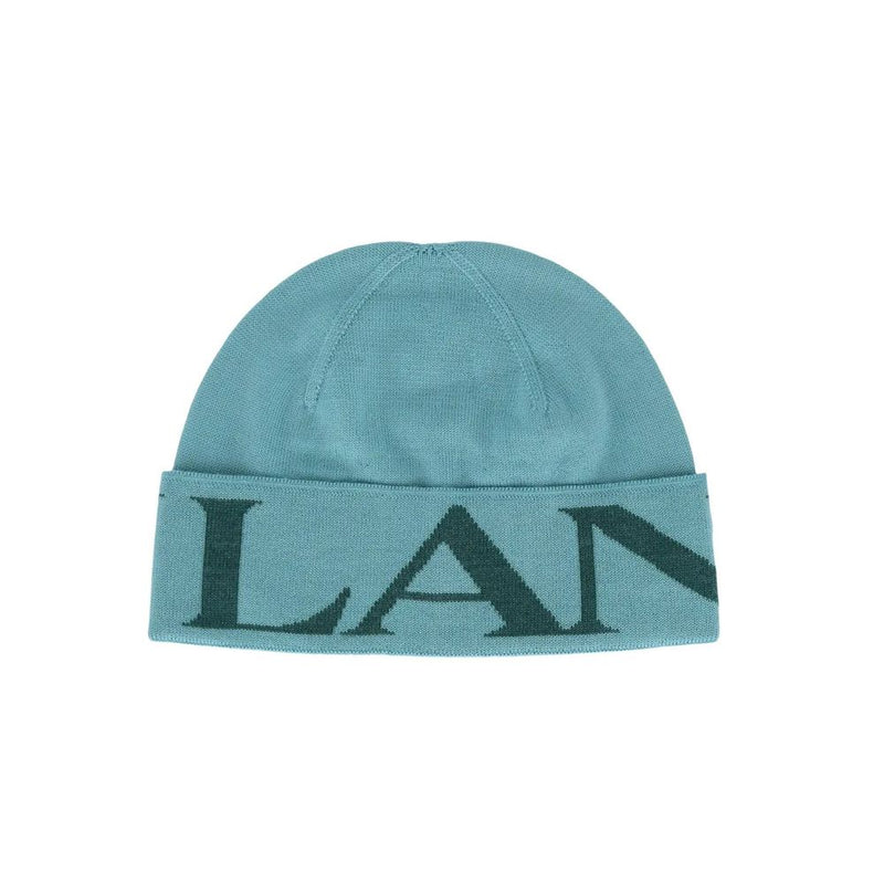 Beanie en Laine Vierge Bicolore Lanvin pour Femmes
