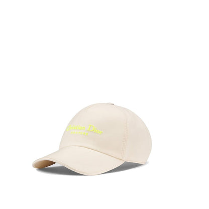 Casquette Dior en coton beige (casquette de baseball)