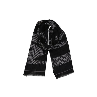 Missoni Black Virgin Wool Scarf