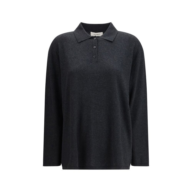 Lisa Yang Caisa Gray Cotton Sweatshirt - Elegant Comfort