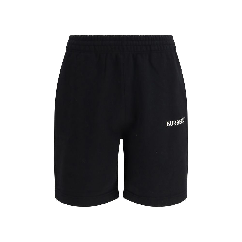 Bermuda Burberry en coton noir