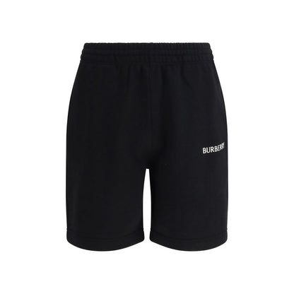 Bermuda Burberry en coton noir
