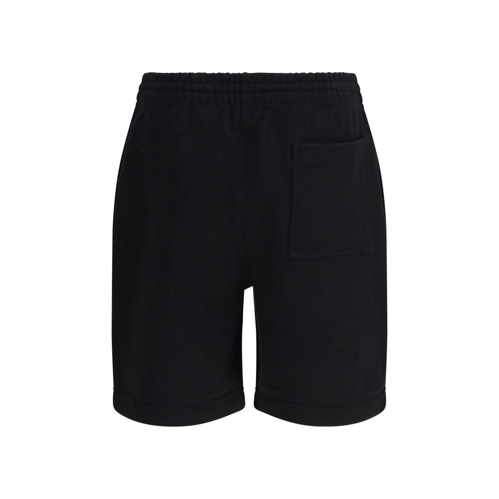 Bermuda Burberry en coton noir