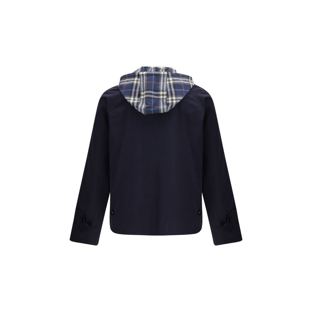 Vestes et manteaux Burberry bleus en polyester
