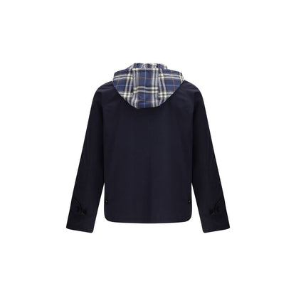 Vestes et manteaux Burberry bleus en polyester
