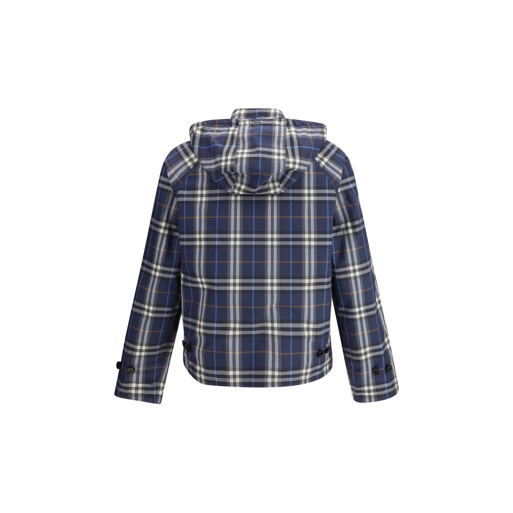 Vestes et manteaux Burberry bleus en polyester
