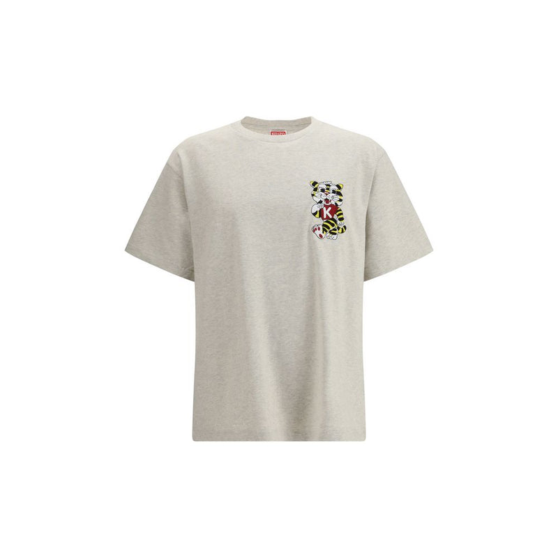 Kenzo Gray Cotton Sportswear