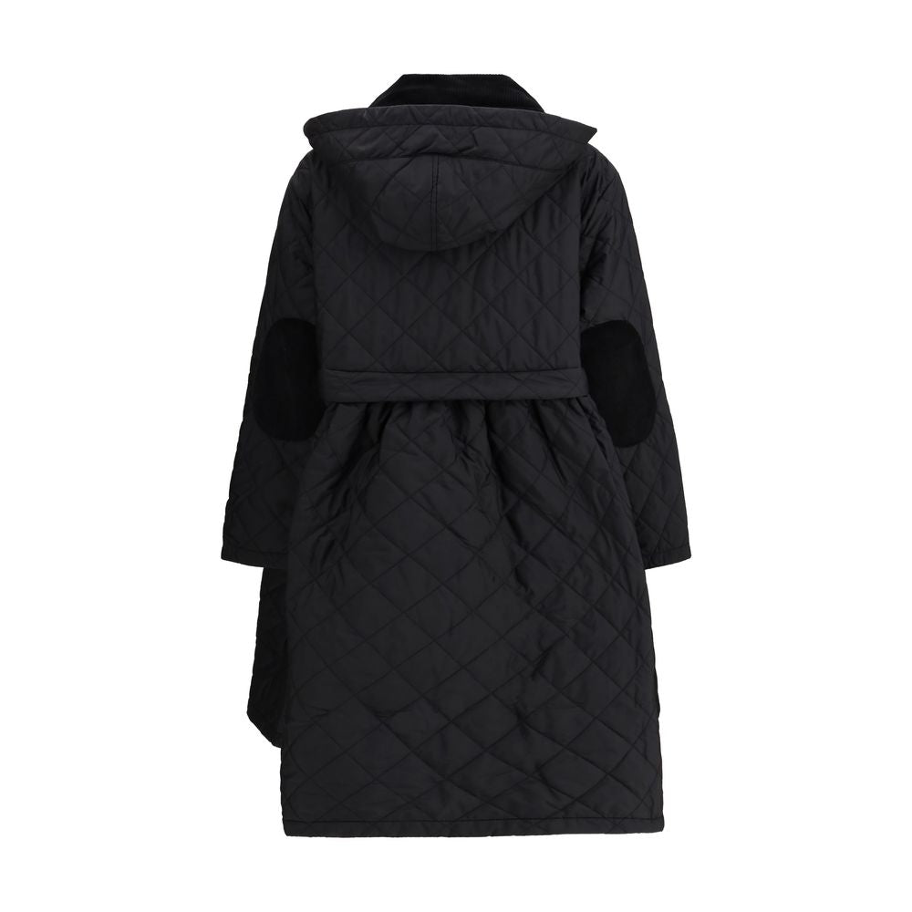 Barbour Black Quilted Hooded Coat - BA-LQU1890BK11-8