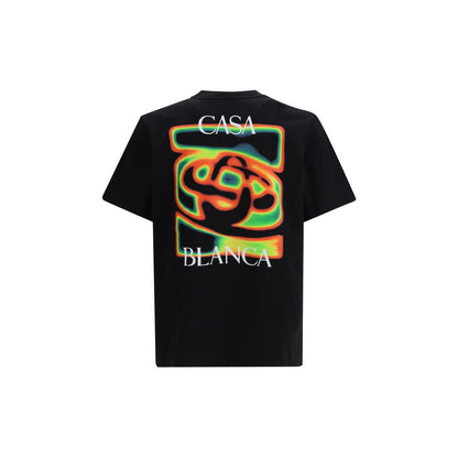 Casablanca Zwart Katoenen T-shirt