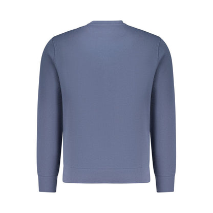 North Sails blauwe katoenen herensweatshirt