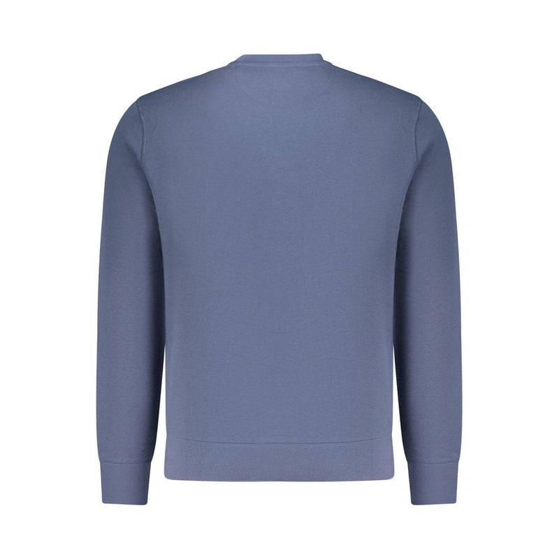 North Sails blauwe katoenen herensweatshirt