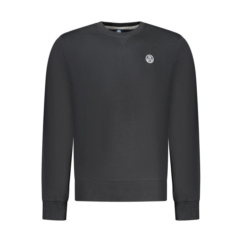 North Sails zwarte katoenen herensweatshirt