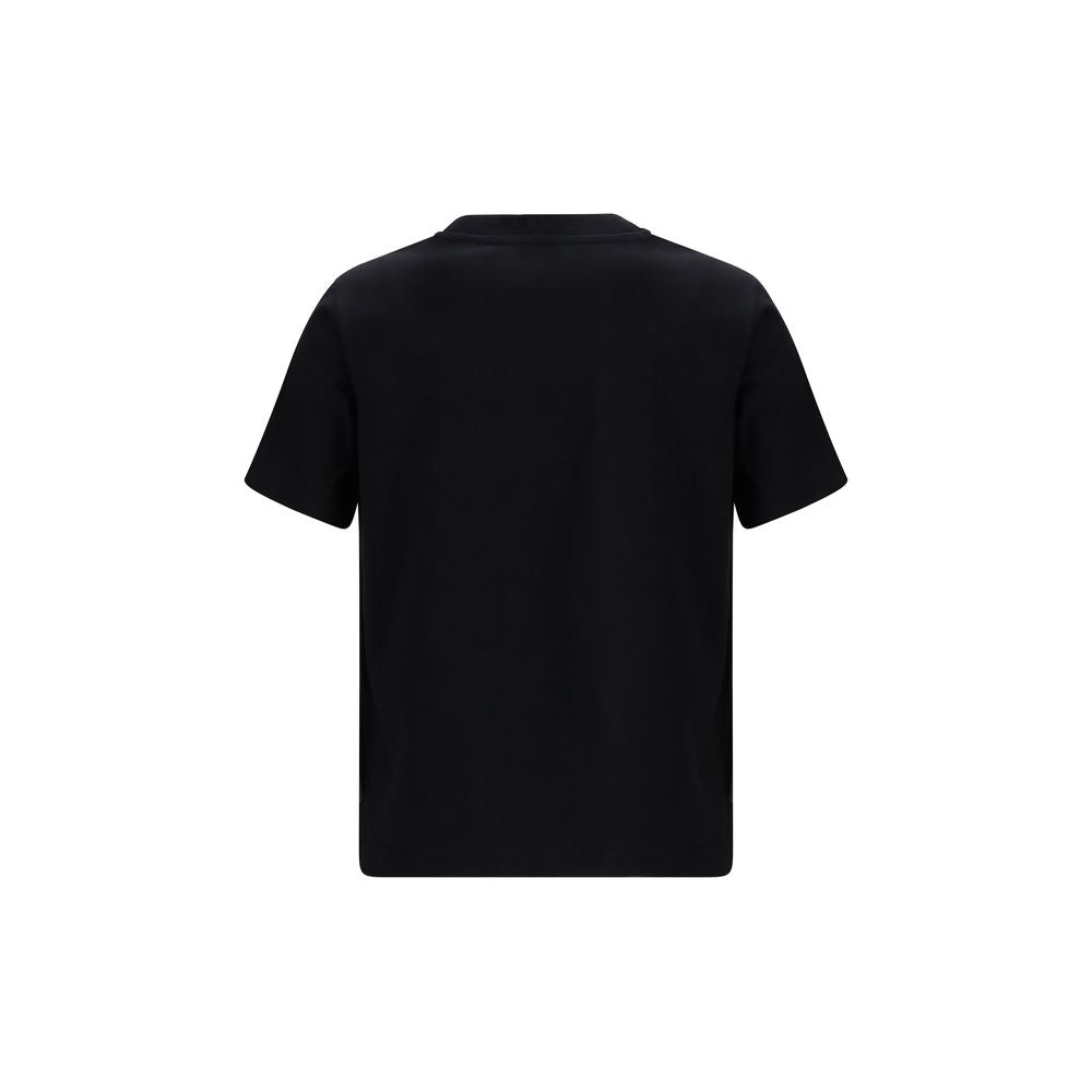 T-shirt en coton noir Burberry - Élégant et Confortable