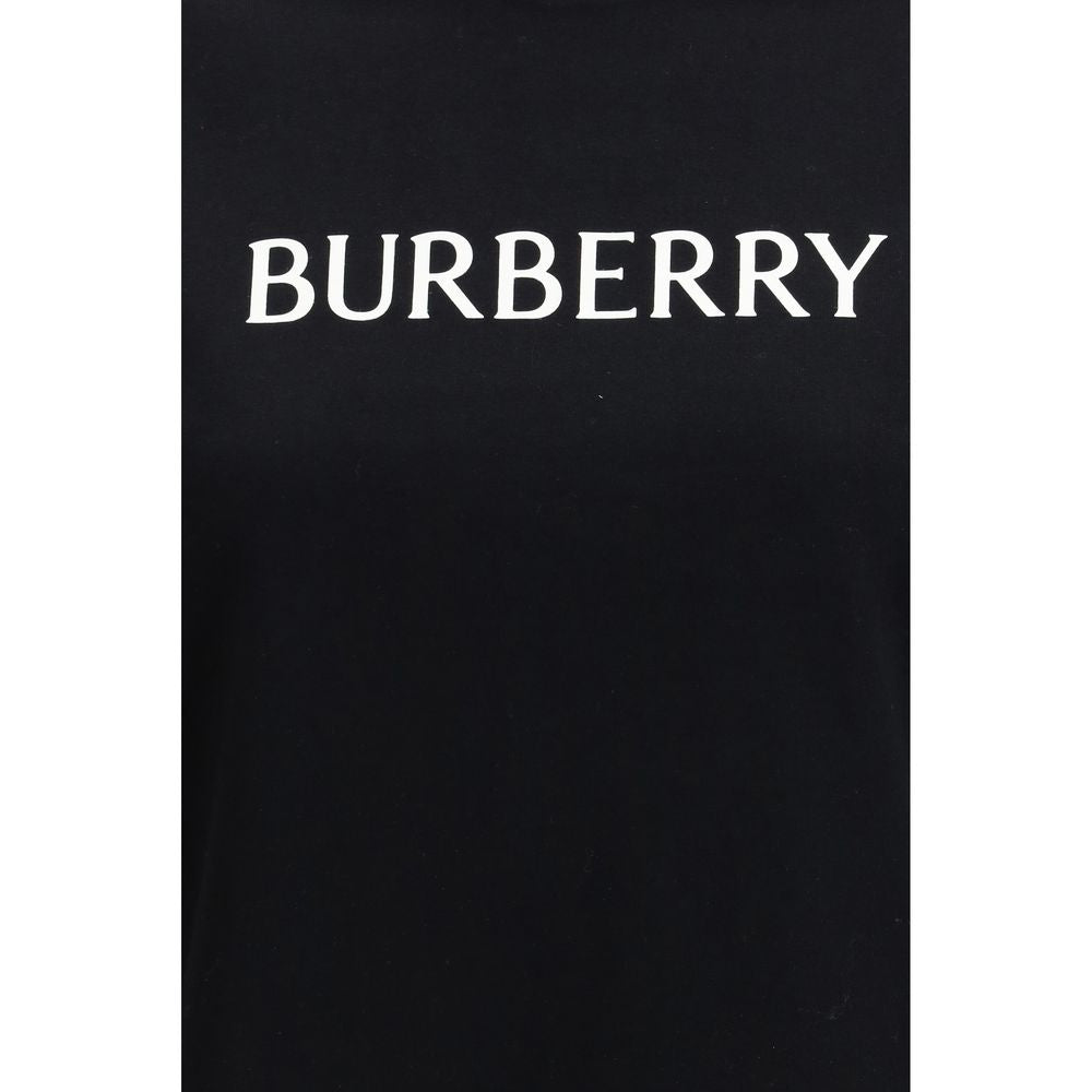 T-shirt en coton noir Burberry - Élégant et Confortable
