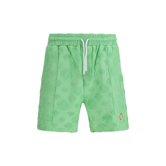Shorts bermuda bicolores en coton Casablanca
