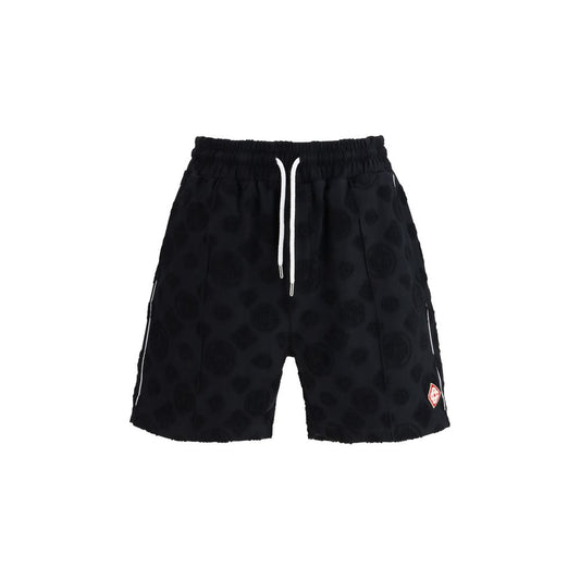 Short bermuda Casablanca en coton noir
