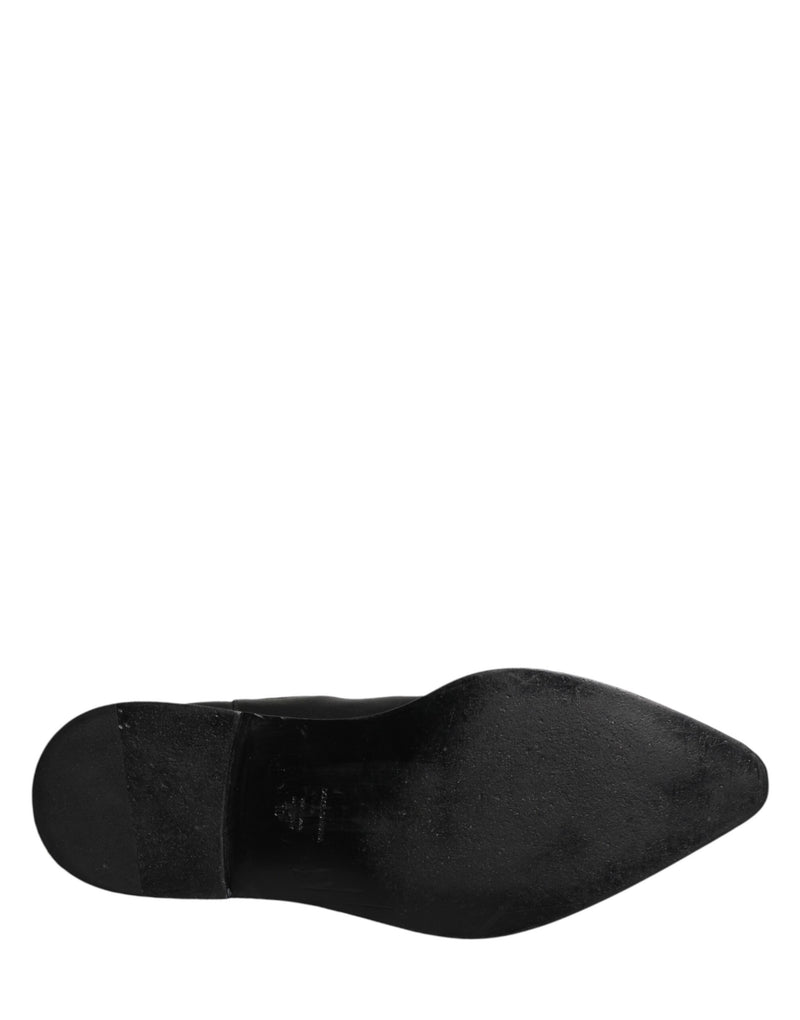 Dolce & Gabbana Black Chelsea Boots for Men - Elegant Leather Design