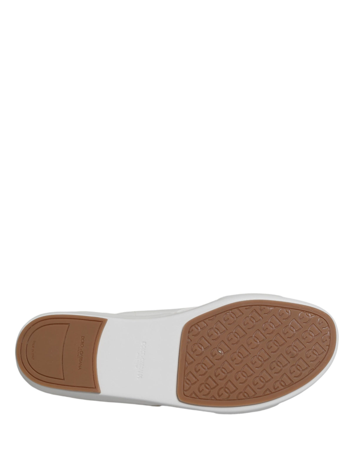 Dolce & Gabbana White DG Cutout Slides - Luxury Comfort