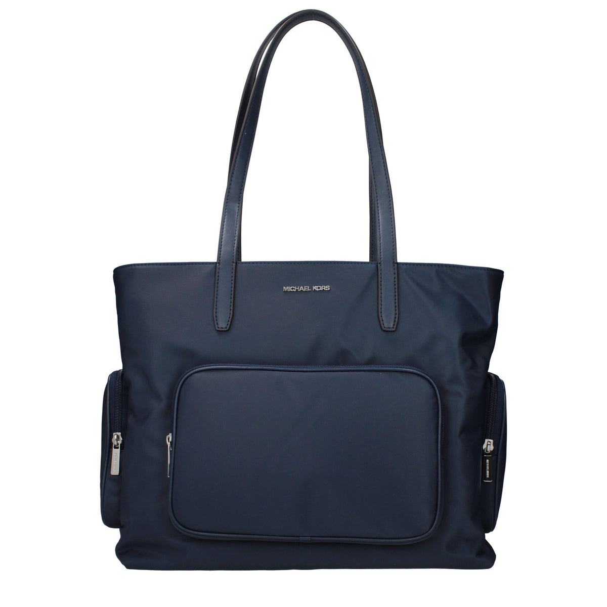 Michael Kors Blue Fabric Shoulder Bag - Élégance et Fonctionnalité