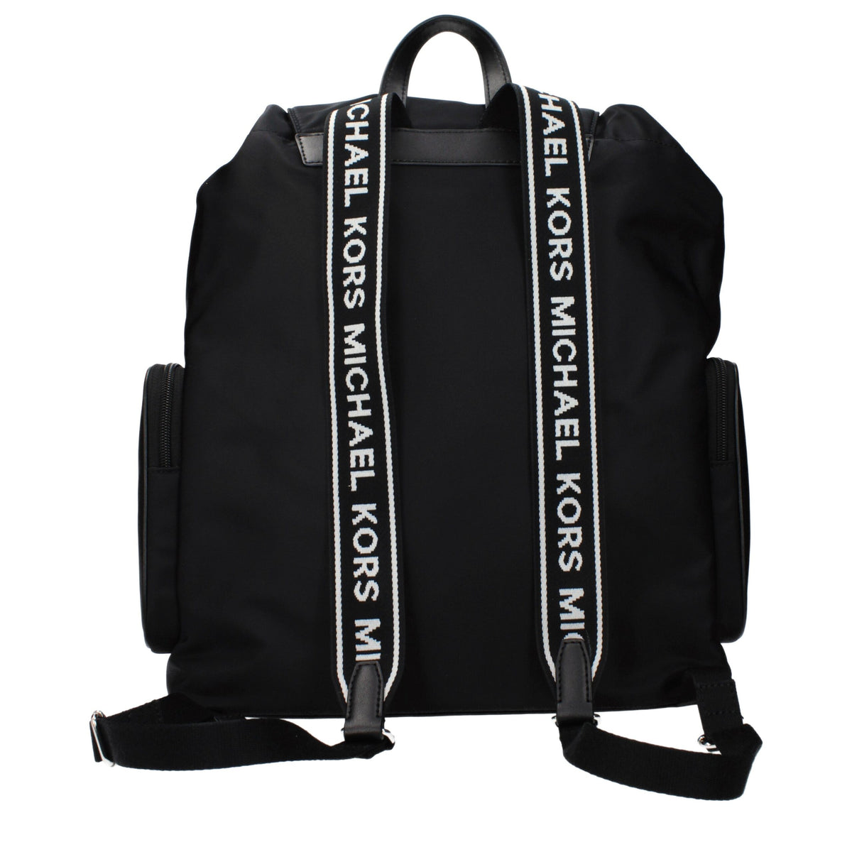 Michael Kors Black Fabric Backpack - Élégant et Fonctionnel