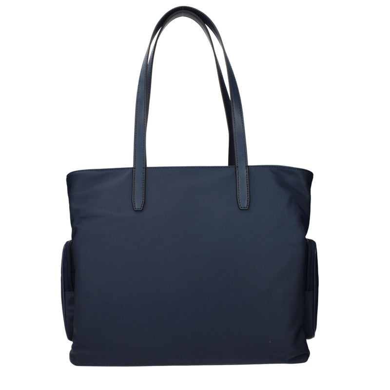 Michael Kors Blue Fabric Shoulder Bag - Stylish & Functional
